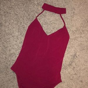 NWT Red Forever 21 Bodysuit